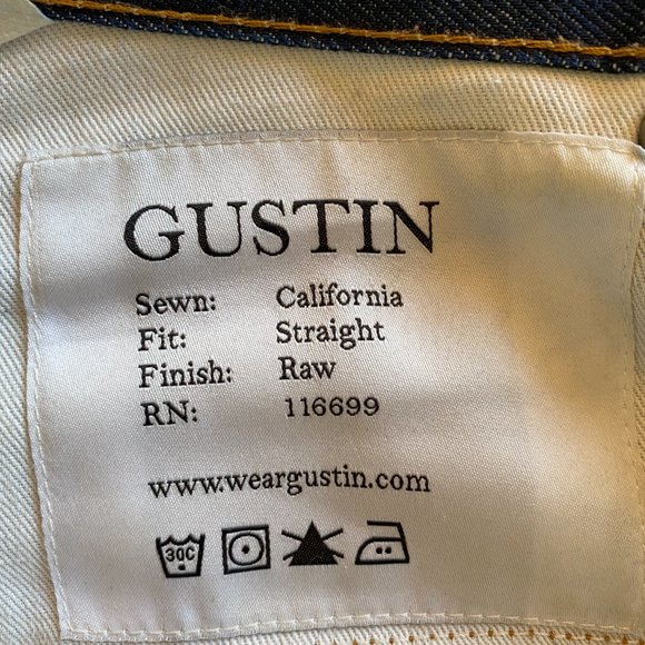 Gustin Selvedge Denim - Size 31 - Made in USA - Picture 4 of 4
